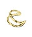 Double Spiral Ear Cuff EC-1143